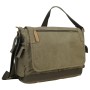 15 in. Casual Style Canvas Laptop Messenger Bag C31B