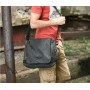 *Clearance* 15 in. Washed Canvas Leisure Messenger Bag C32