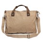 *Clearance* 15 in. Canvas Messenger Casual Bag with Lift Handle C34