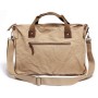 *Clearance* 15 in. Canvas Messenger Casual Bag with Lift Handle C34