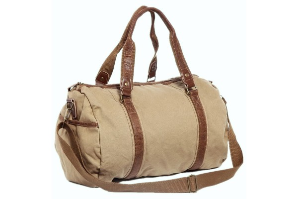 *Clearance* 17 in.  Canvas Large Shoulder Travel Tote C38