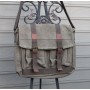 Classic 15 in. Roomy Casual Style Canvas Messenger Bag C39