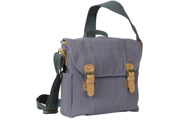 12 in. Tall Style Casual Canvas Satchel Bag C40