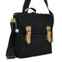 12 in. Tall Style Casual Canvas Satchel Bag C40