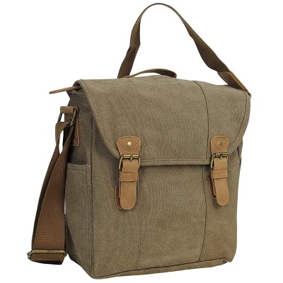 12 in. Tall Style Casual Canvas Satchel Bag C40