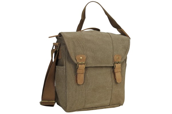 12 in. Tall Style Casual Canvas Satchel Bag C40