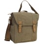 12 in. Tall Style Casual Canvas Satchel Bag C40