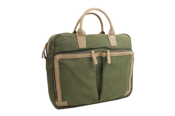 *Clearance* Casual Style Cotton Canvas Large Messenger Laptop Bag C47