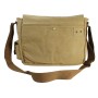 15 in. Casual Style Shoulder Messenger Bag Canvas Laptop Bag Canvas Bag C52L