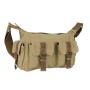 14 in.  Casual Boat Style Canvas Messegner Bag C53