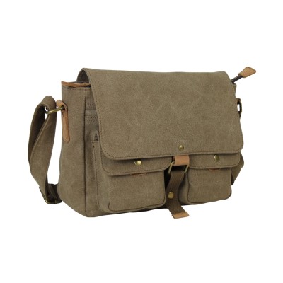 12 in.  Casual Small Canvas Messenger Bag C54