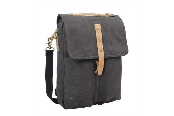 13 in. Tall Casual Canvas  Messenger Shoulder Bag C56