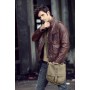 13 in. Tall Casual Canvas  Messenger Shoulder Bag C56