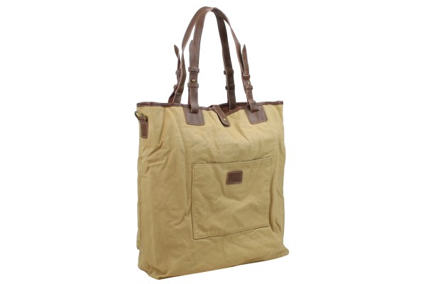 *Clearance* 16 in. Tall Large  Canvas  Casual Shoulder Shopping Bag C58