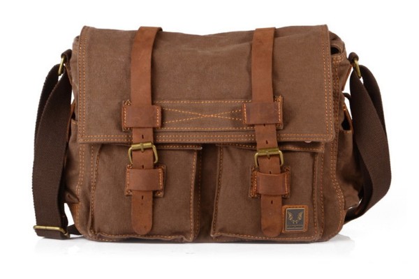 Classic Canvas Messenger Bag C62