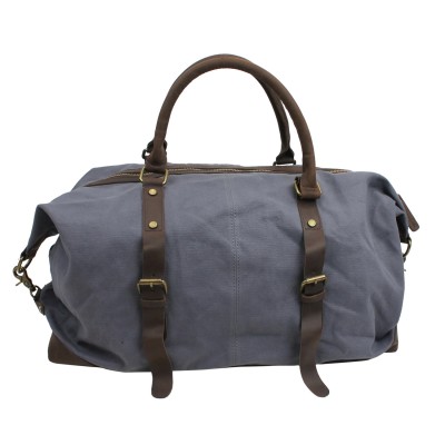 Classic Antique Sytle Cotton Canvas Medium Duffle GYM Bag C75