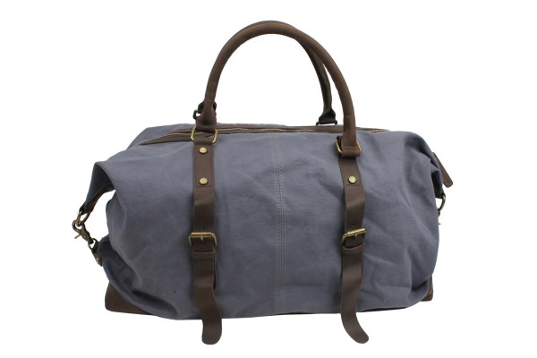 Classic Antique Sytle Cotton Canvas Medium Duffle GYM Bag C75