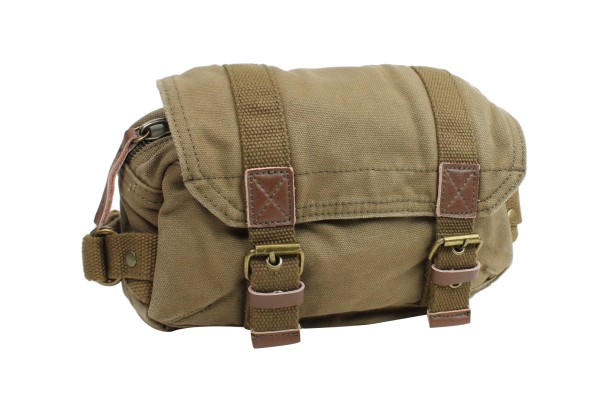 9 in. Stylish Canvas Waist Fanny Pack C82