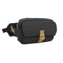 8 in. Small Stylish Canvas Waist Bag C85