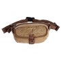 8 in. Small Stylish Canvas Waist Bag C85