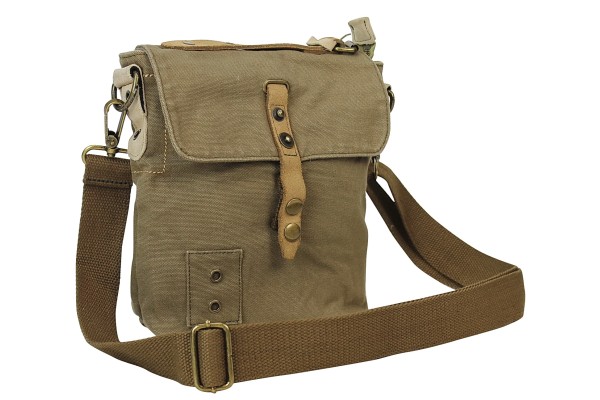 *Clearance* 9 in. Tall Small Satchel Canvas  Shoulder Bag C86