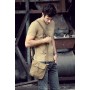 *Clearance* 9 in. Tall Small Satchel Canvas  Shoulder Bag C86