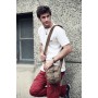 9 in. Tall Small Satchel Canvas  Shoulder Bag C87