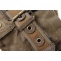 9 in. Tall Small Satchel Canvas  Shoulder Bag C87