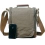 10 in. Tall Small Satchel Canvas  Shoulder Bag C89