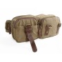 10 in.  Stylish Canvas Waist Bag C92