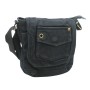 8 in. Tall Small Canvas Slim Sling Shoulder Bag C93