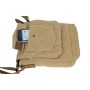 8 in. Tall Small Canvas Slim Sling Shoulder Bag C93