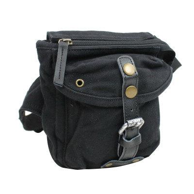7 in. Stylish Small Canvas Waist Bag C94 7 in. Stylish Small Canvas Waist Bag C94