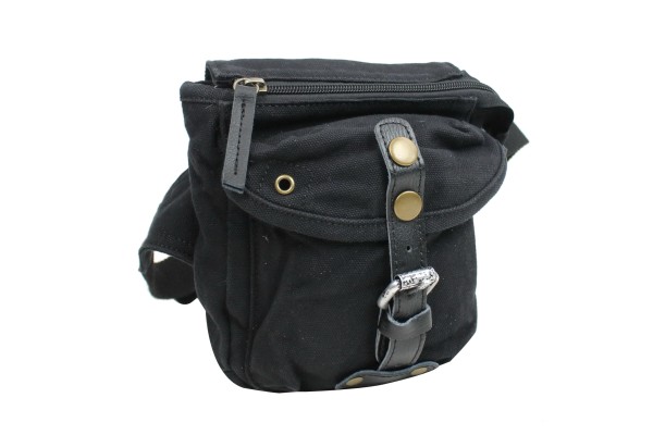 7 in. Stylish Small Canvas Waist Bag C94 7 in. Stylish Small Canvas Waist Bag C94