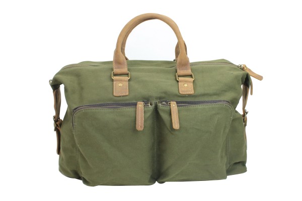 Classic Canvas Over Night Travel Bag CD02