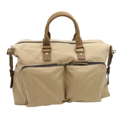 Classic Canvas Over Night Travel Bag CD02