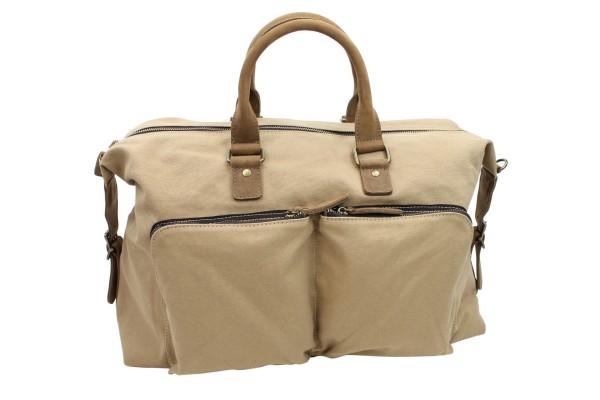 Classic Canvas Over Night Travel Bag CD02