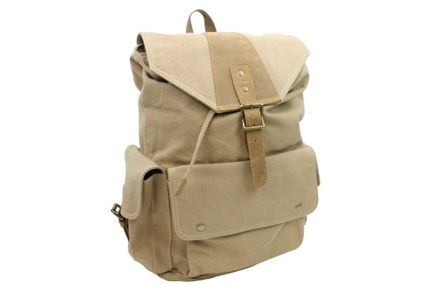 Classic Large Canvas Backpack CK09