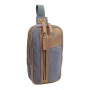 Sale = Dual Compartments Cotton Canvas Travel Chest Pack CK86