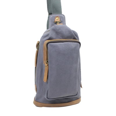 Cotton Canvas Chest Pack Travel Bag CK89