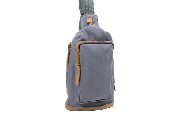 Cotton Canvas Chest Pack Travel Bag CK89