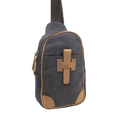 Cotton Canvas Chest Pack Travel Bag CK90