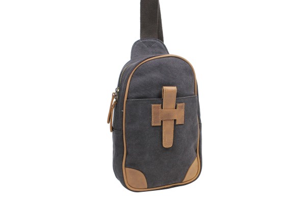 Cotton Canvas Chest Pack Travel Bag CK90