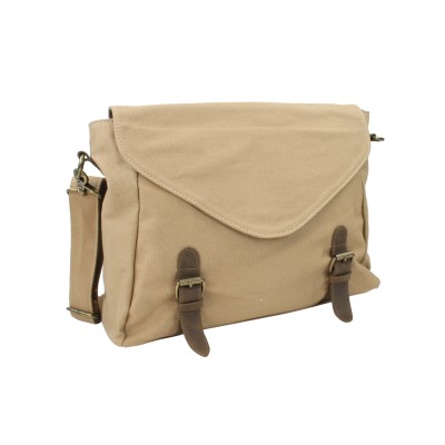 15 in.  Casual Style Canvas Messenger Bag CM04