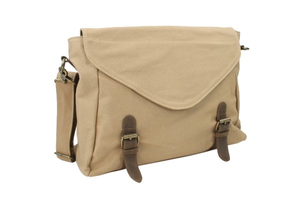 15 in.  Casual Style Canvas Messenger Bag CM04