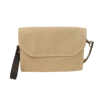 Cotton Canvas Casual Style Messenger Bag CM08