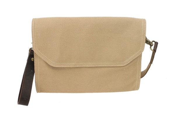 Cotton Canvas Casual Style Messenger Bag CM08