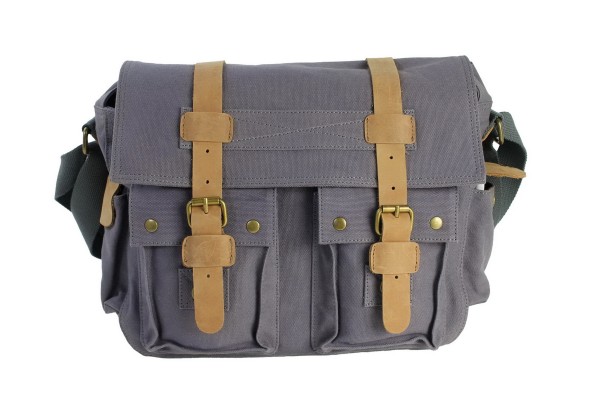 Classic Canvas Messenger Bag CM09