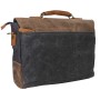 Vintage Cotton Wax Canvas Laptop Messenger Bag CM19W
