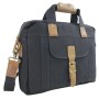 15 in. Casual Style Canvas Laptop Messenger Bag CM21